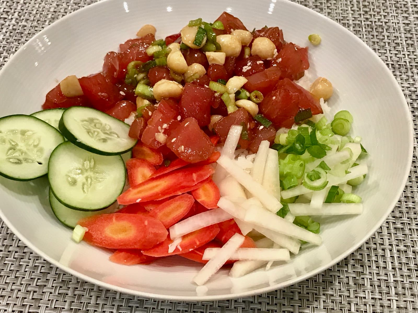 Ahi Tuna Poke Bowl