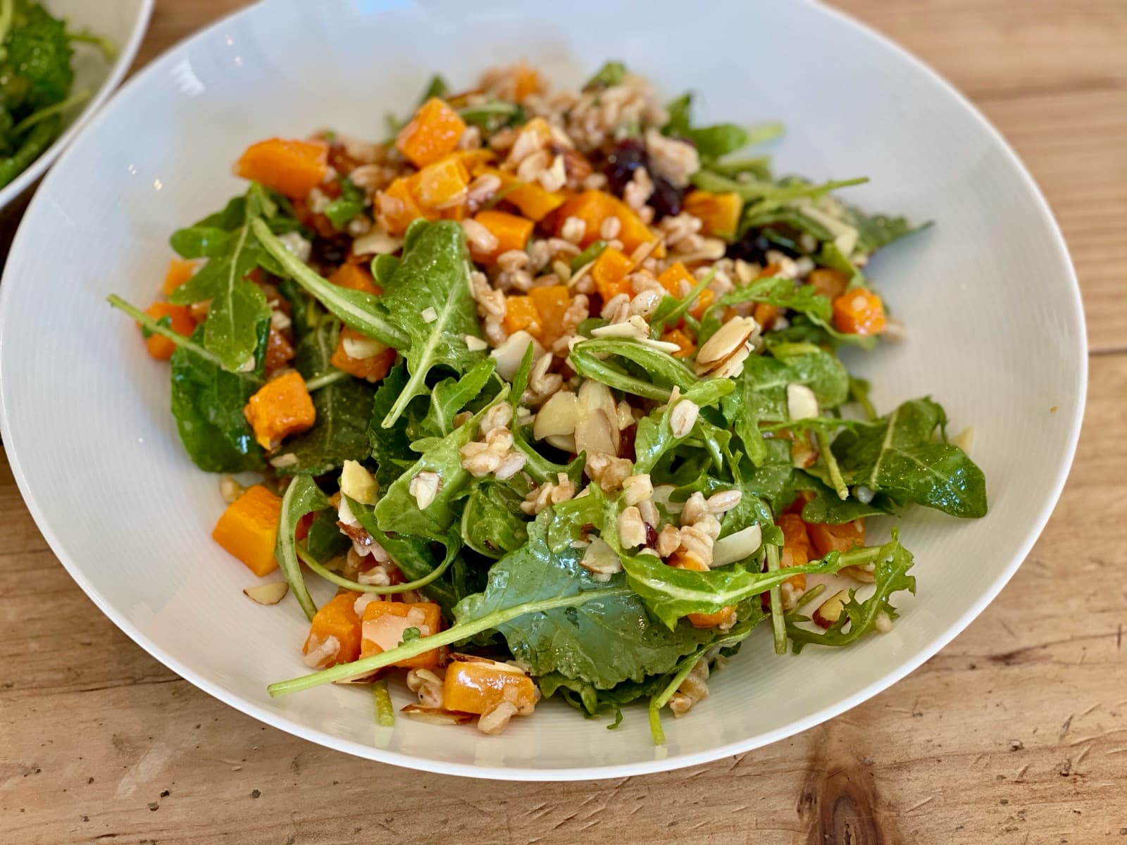Farro and Butternut Squash Salad