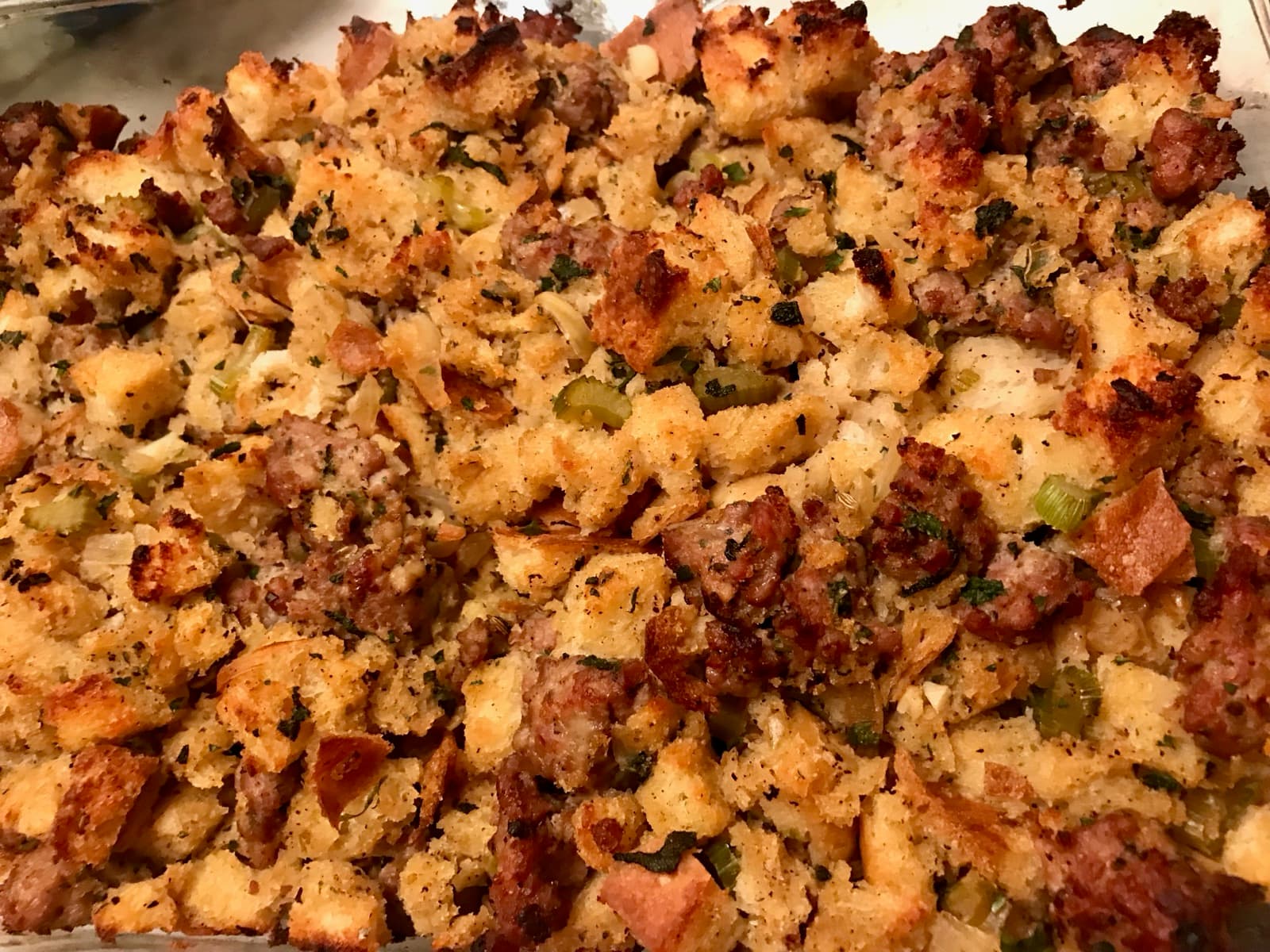 Sage and Sausage Dressing